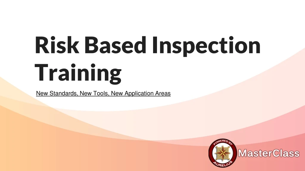 risk based inspection training