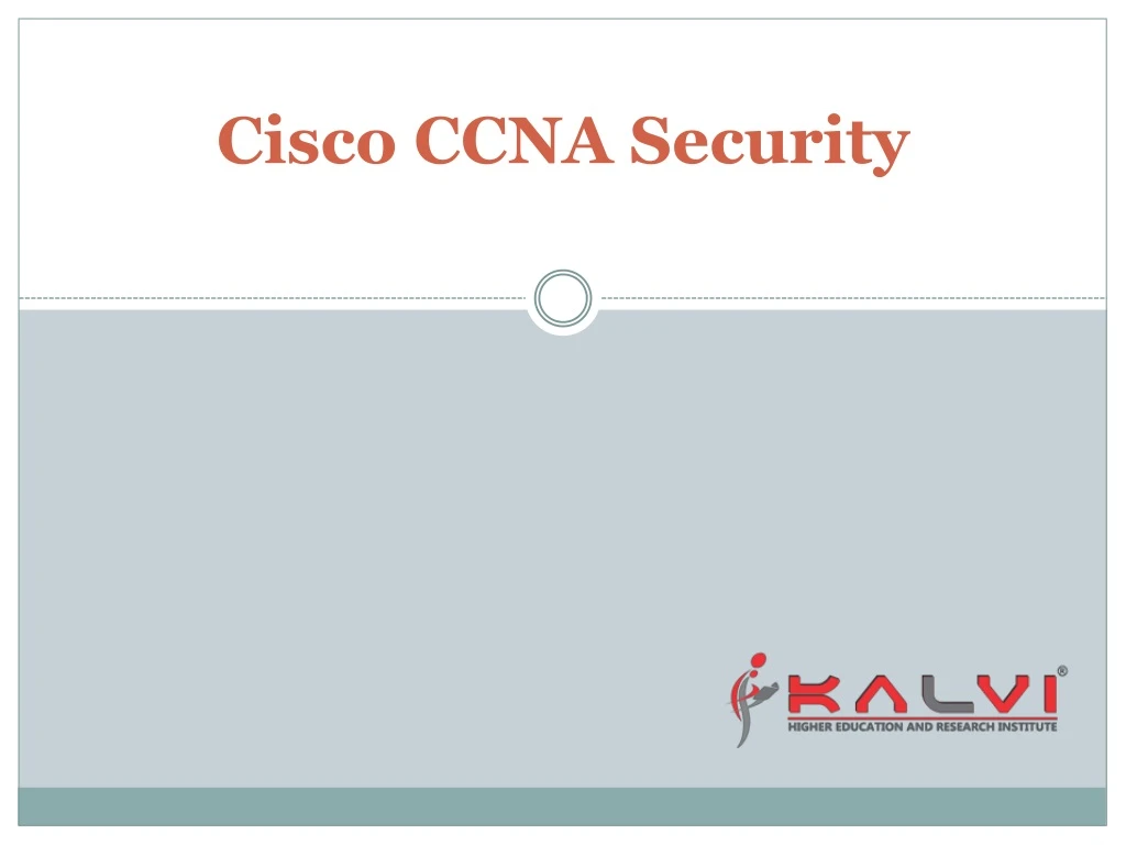 cisco ccna security