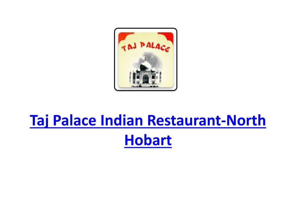 taj palace indian restaurant north hobart