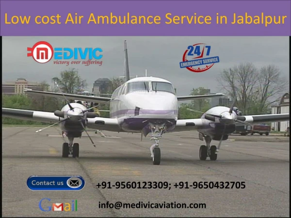 Pick Greatest Air Ambulance Service in Indore with medical equipment