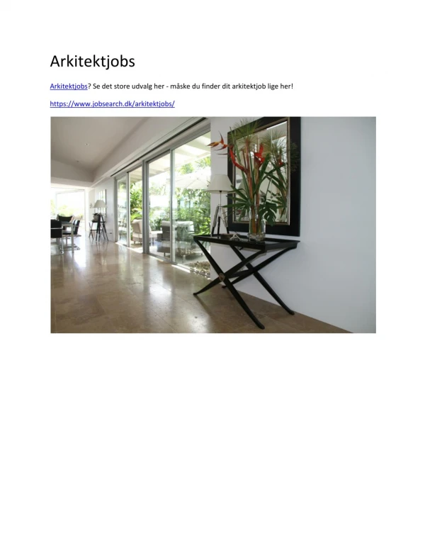 arkitektjobs