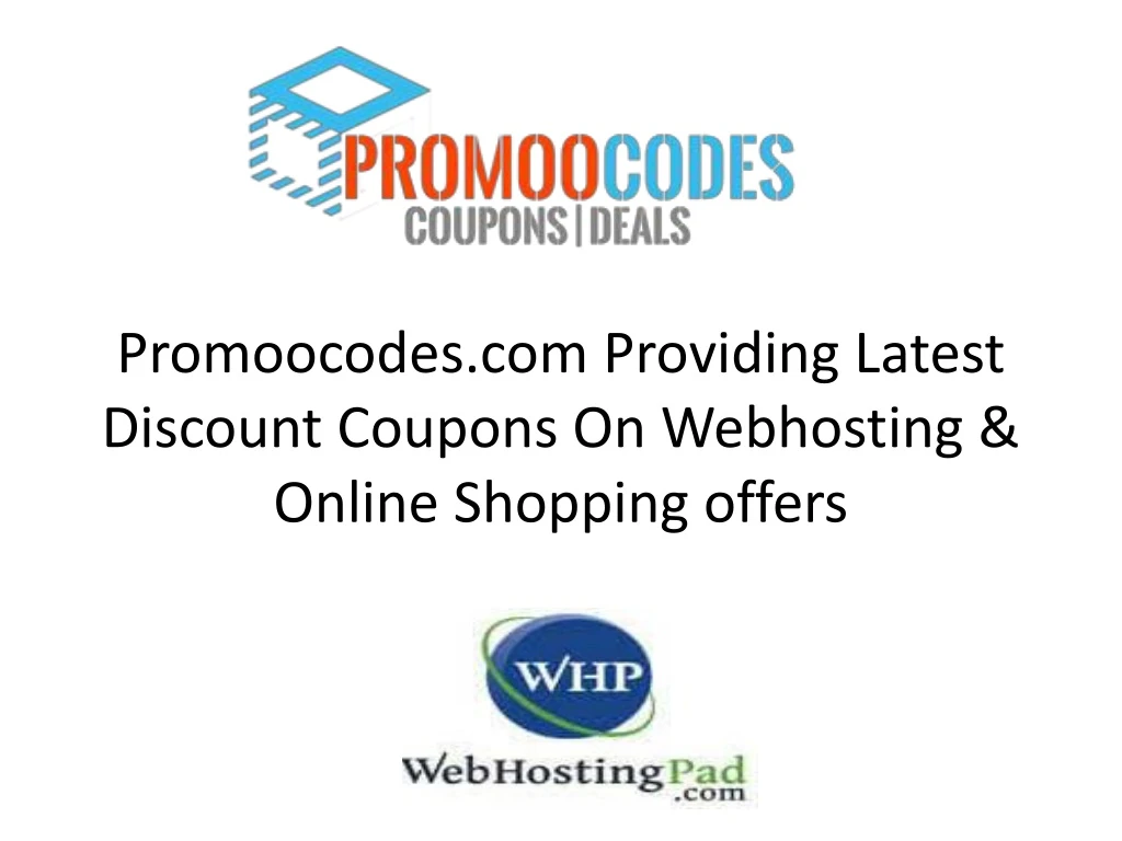 promoocodes com providing latest discount coupons on webhosting online shopping offers