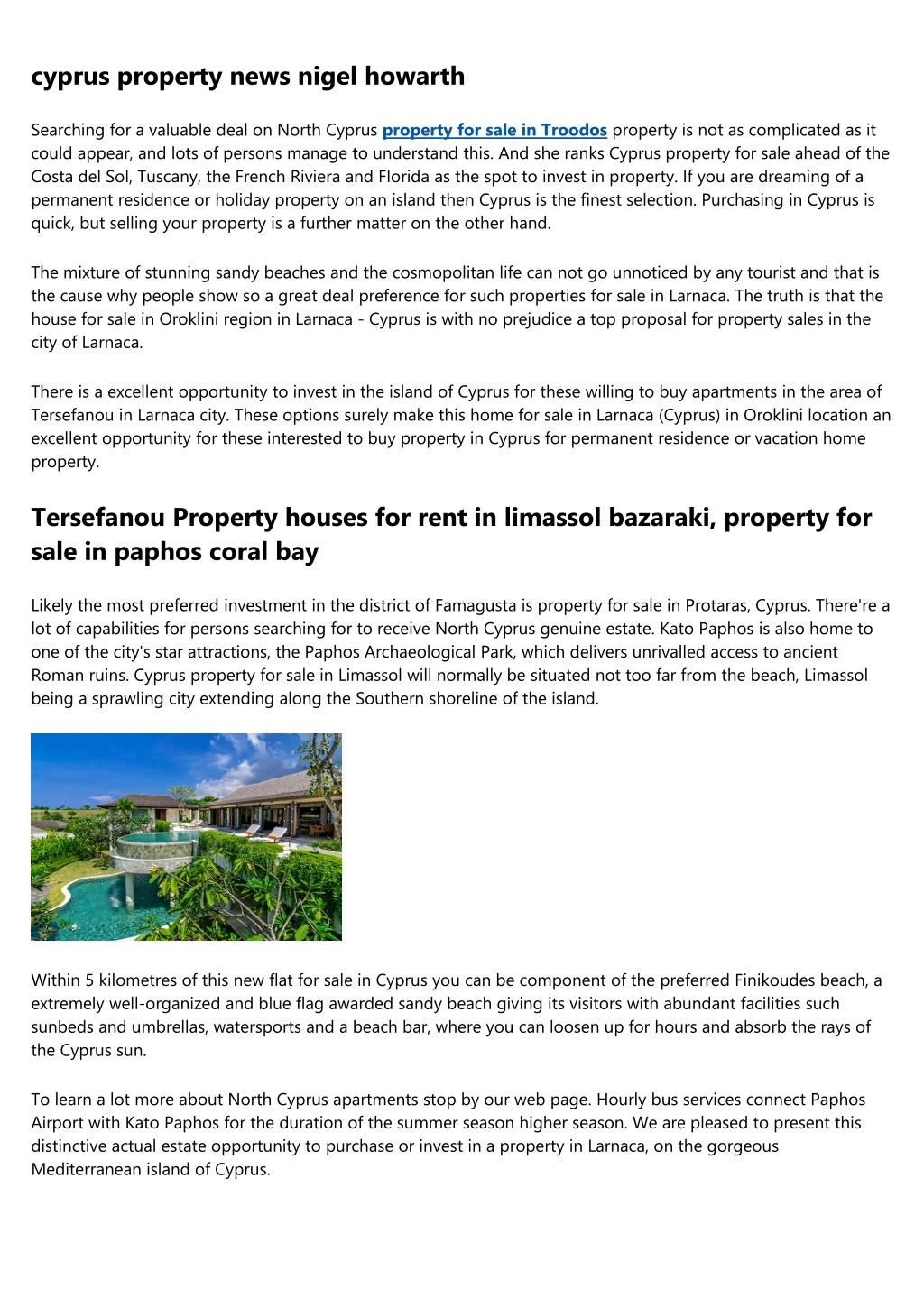 cyprus property news nigel howarth