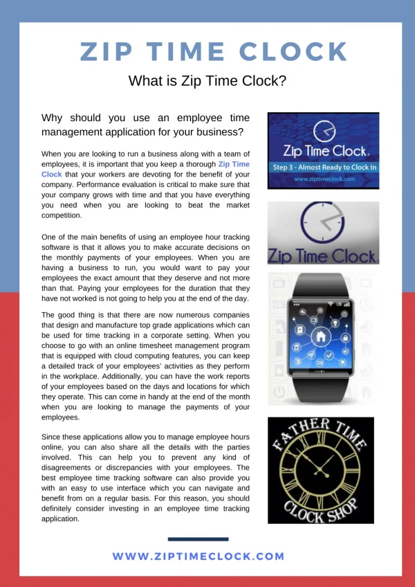 Employee Time Clock Technology