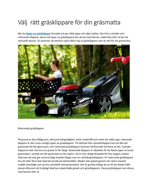 v lj r tt gr sklippare f r din gr smatta