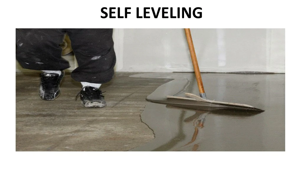 self leveling