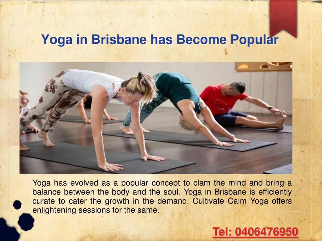 yoga in brisbane has become popular