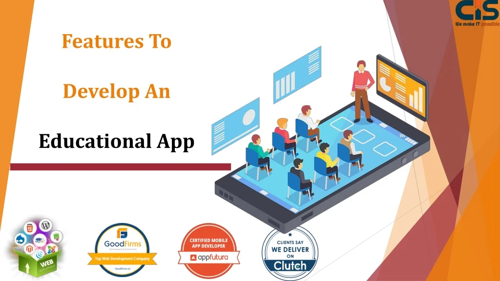 features to develop an educational app