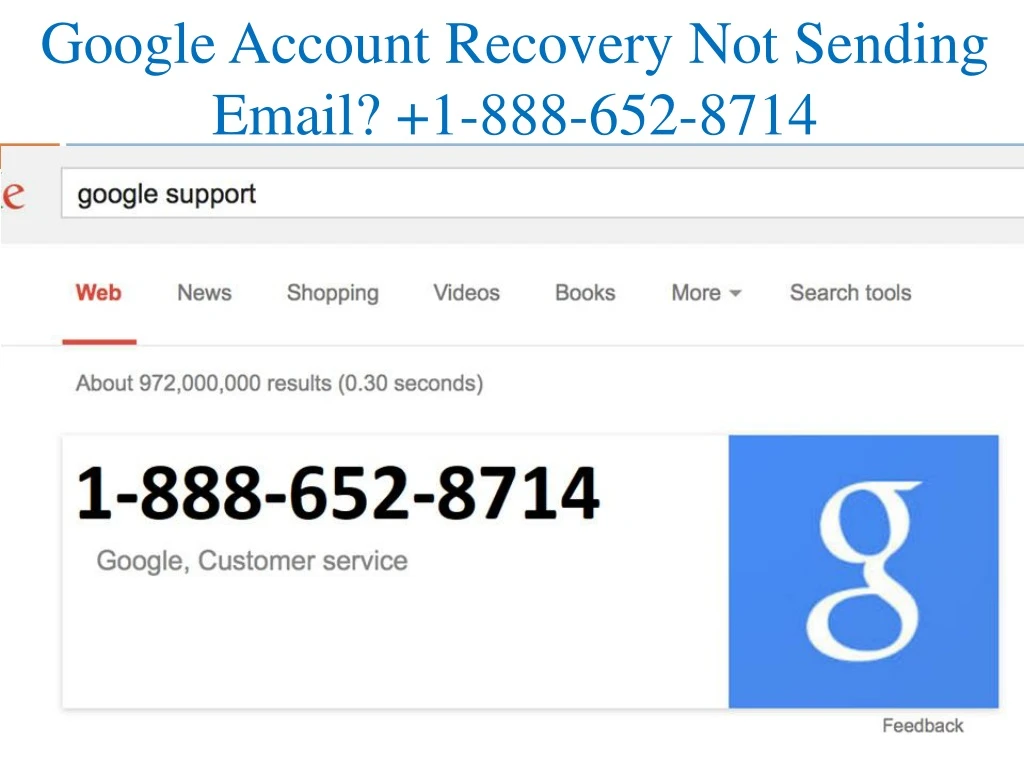 google account recovery not s ending email