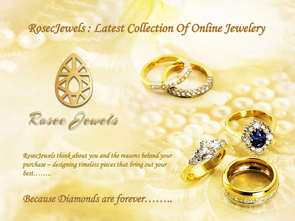 rosecjewels latest collection of online jewelery