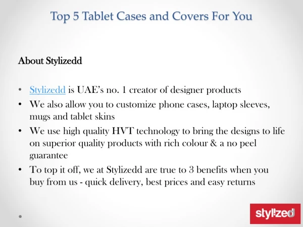 Top 5 Tablet cases and covers for you