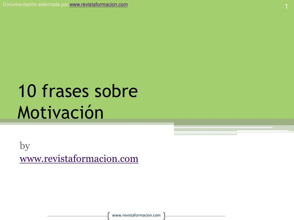 10 frases sobre motivaci n