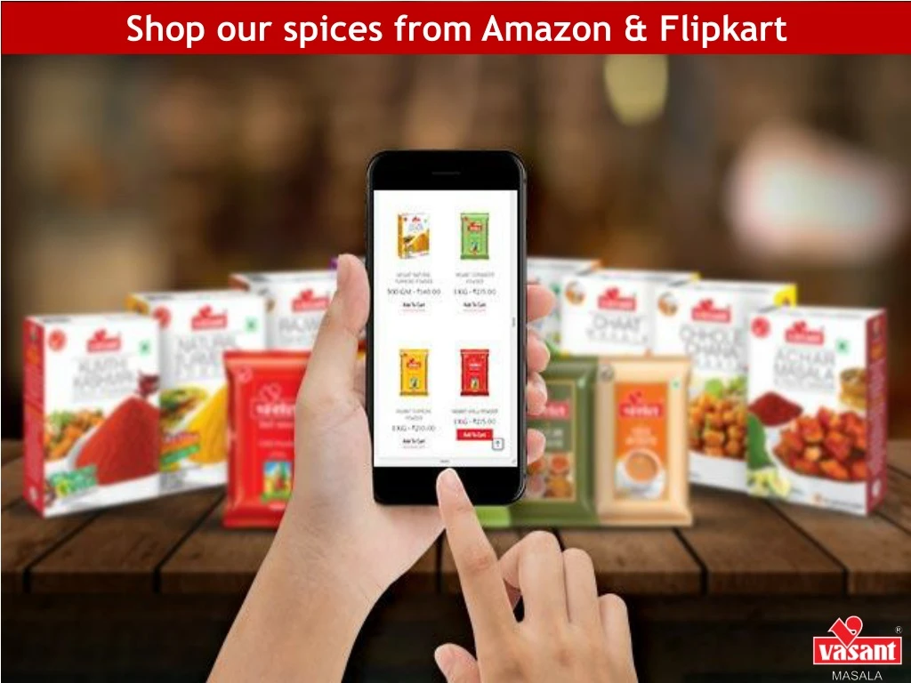 shop our spices from amazon flipkart