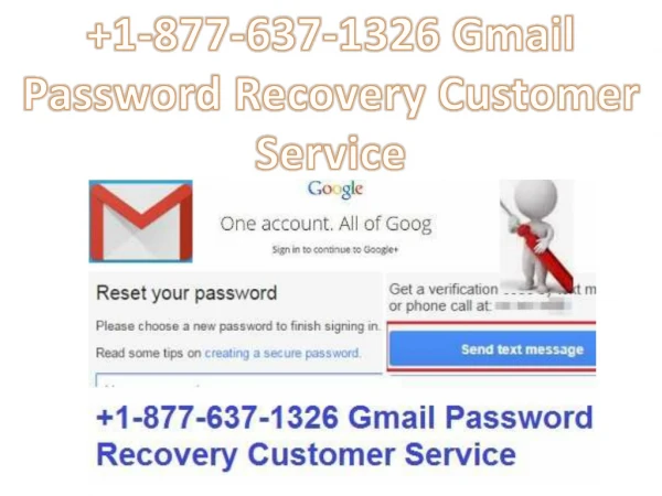 1-877-637-1326 Gmail Password Recovery Customer Service