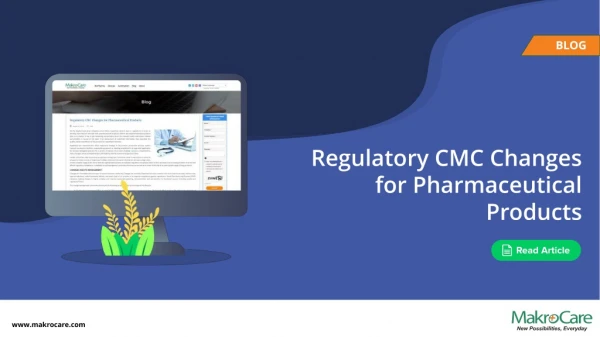 Regulatory CMC Changes for Pharmaceutical Products