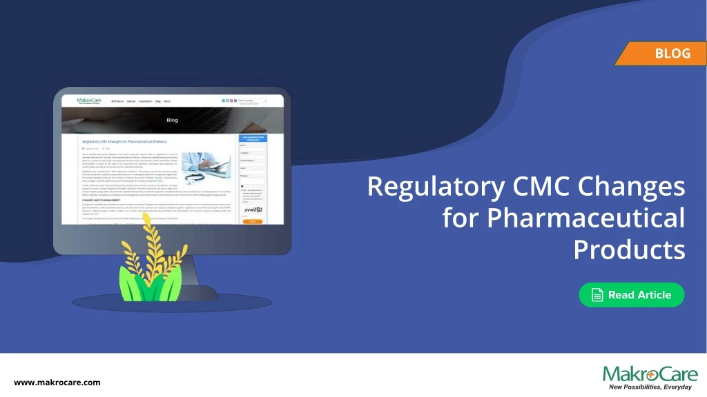 regulatory cmc changes for pharmaceutical products