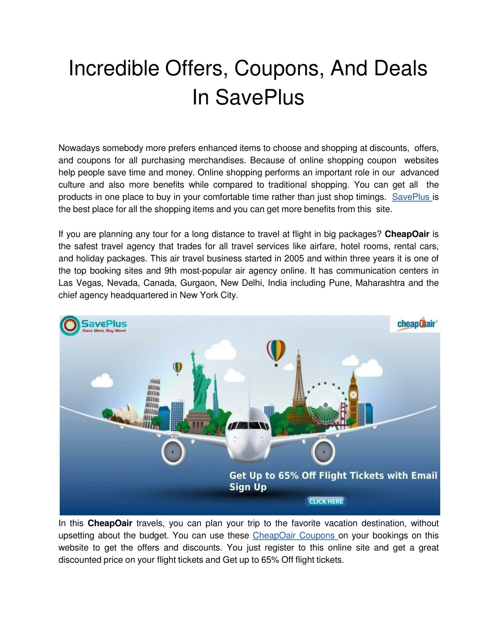 incredible offers coupons and deals in saveplus