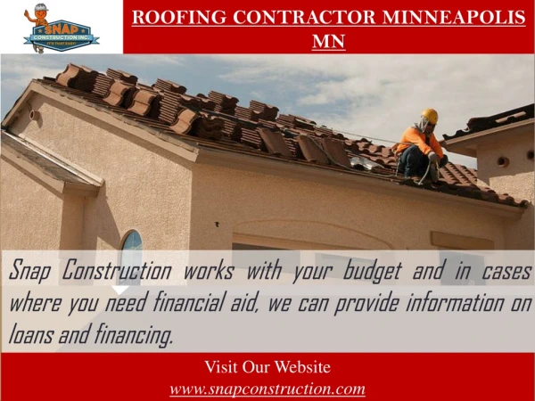 Roofing Contractor Minneapolis Mn