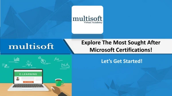 Explore The Most Sought After Microsoft Certifications!