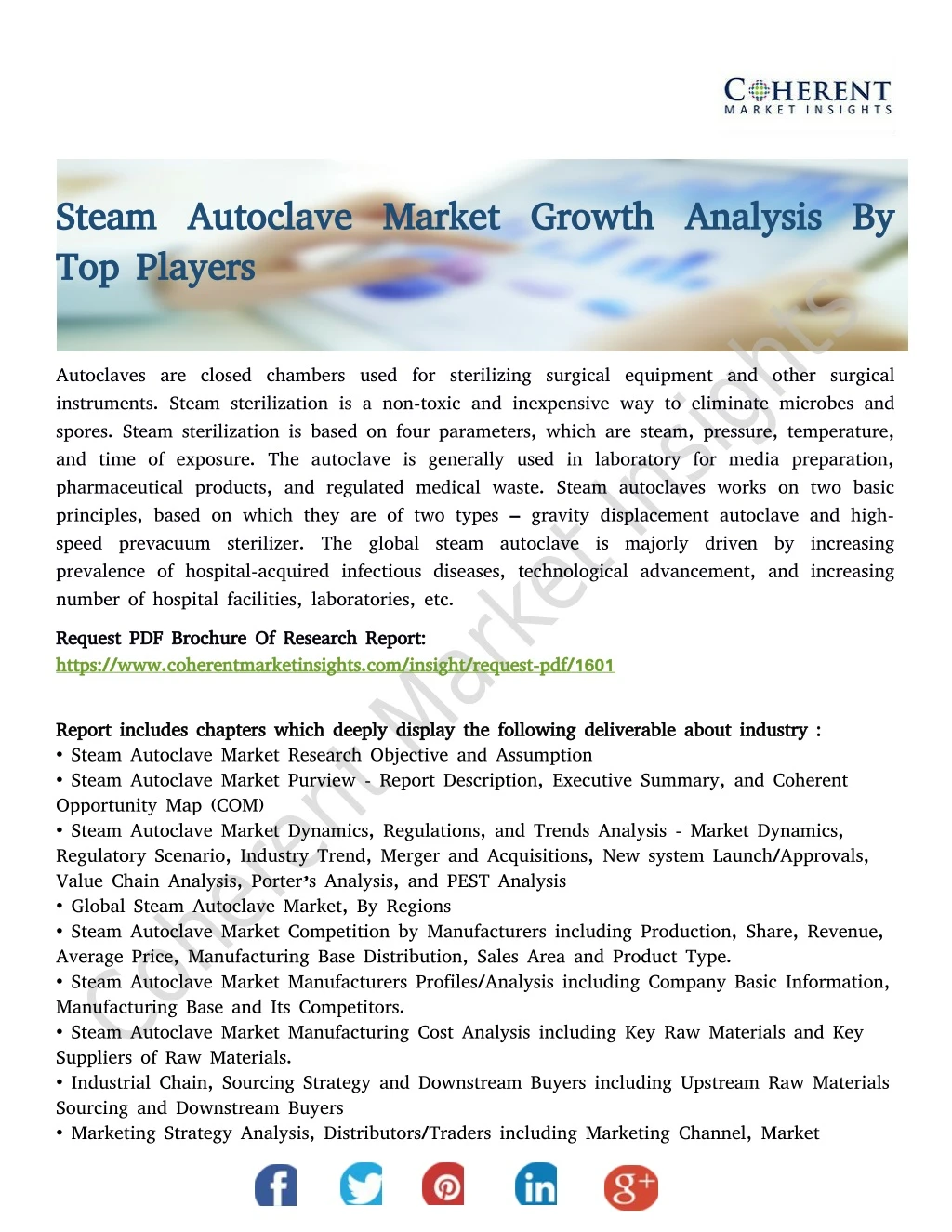 steam autoclave market growth analysis by steam