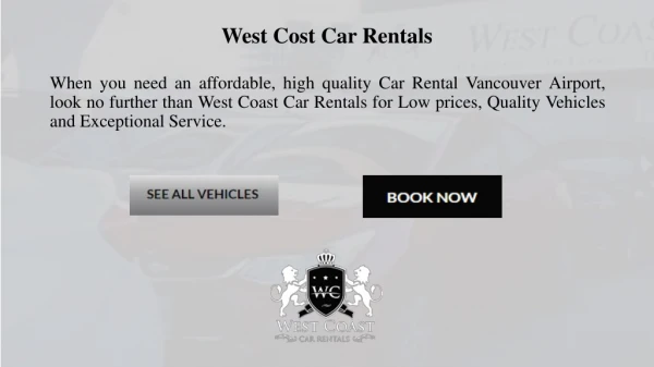 Car Hire Vancouver