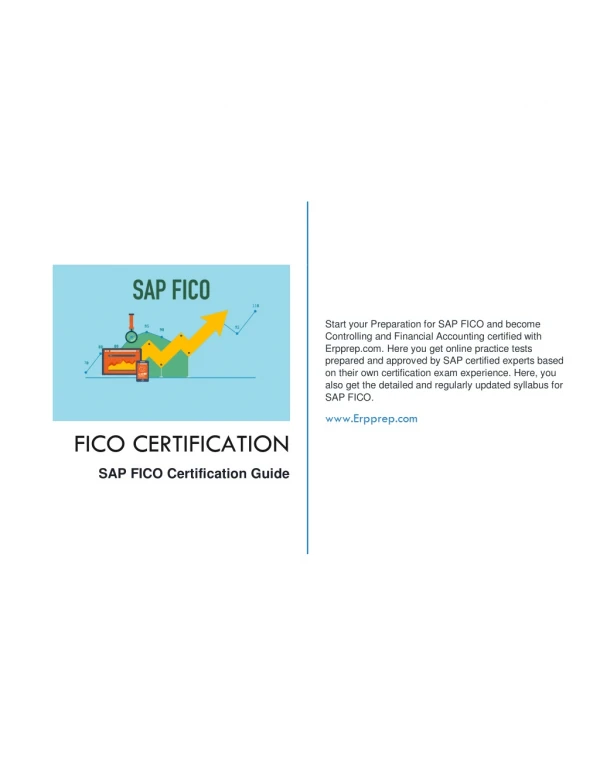 What is SAP FICO Certification?
