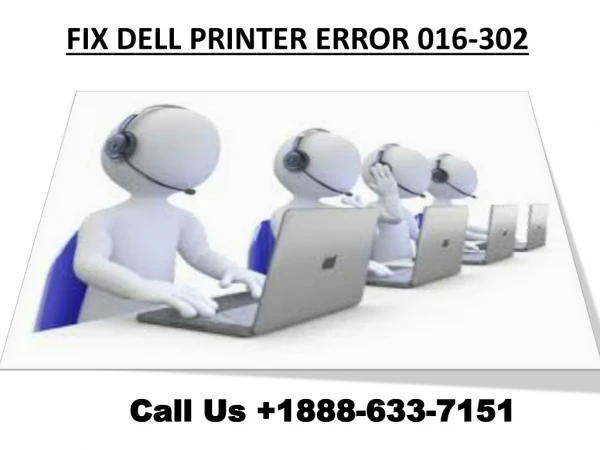 Fix Dell Printer Error 016-302