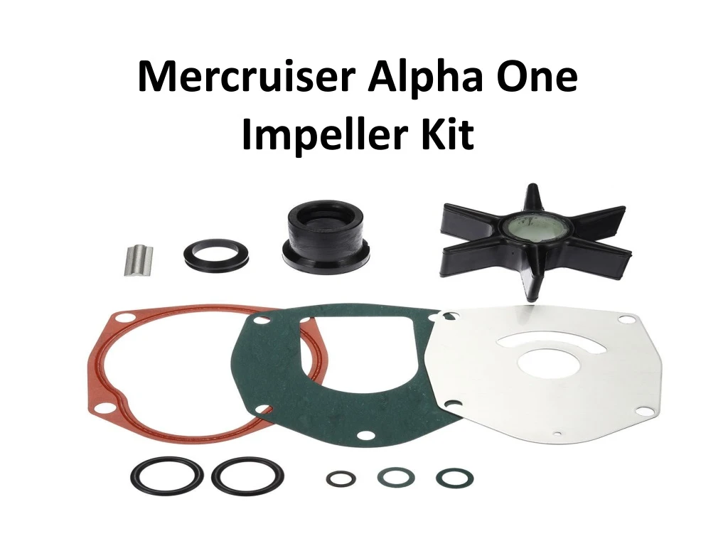 mercruiser alpha one impeller kit