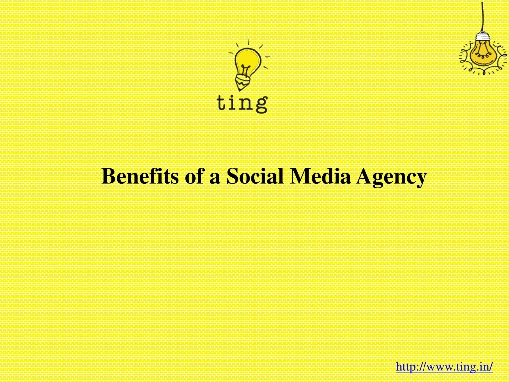 benefits of a social media agency