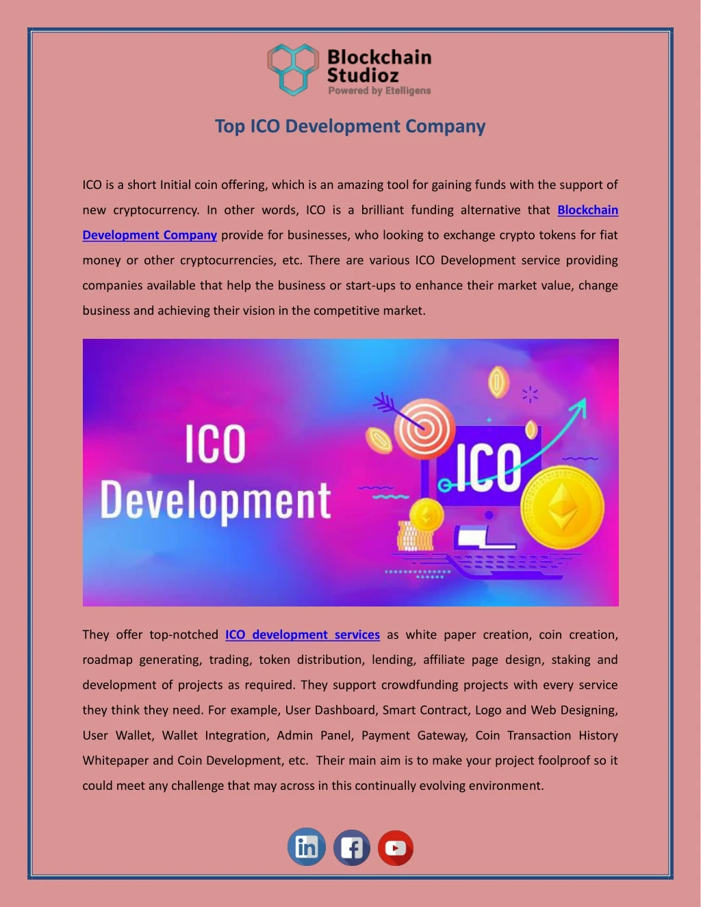 top ico development company