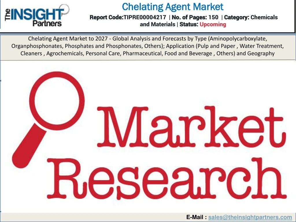 chelating agent market