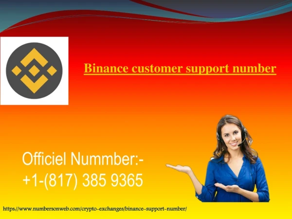 Binance support number 1-(817) 385 9365
