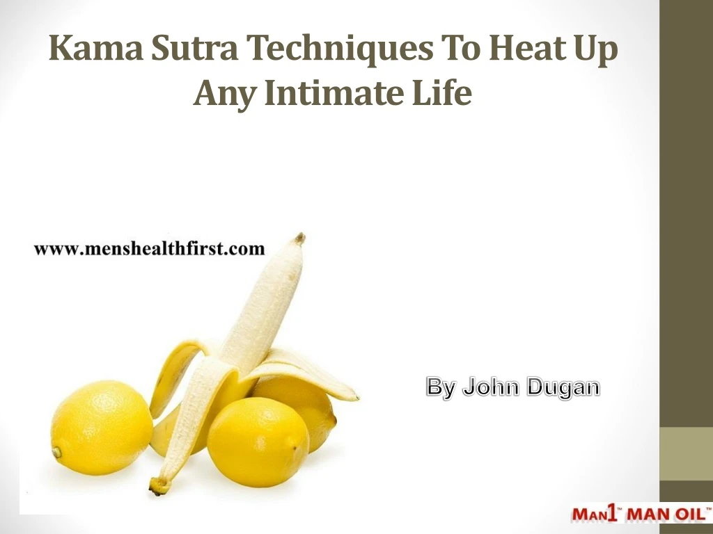 kama sutra techniques to heat up any intimate life