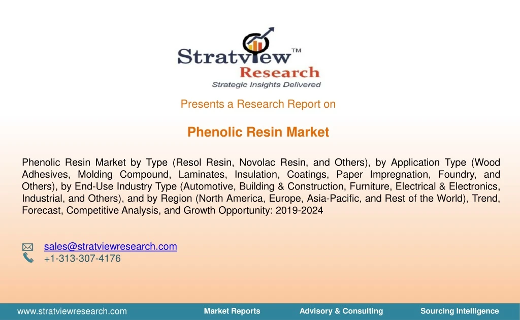 presents a research report on phenolic resin
