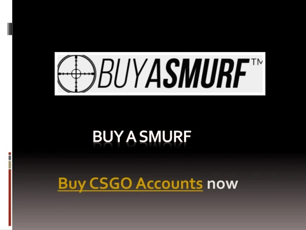 Buy CSGO Accounts