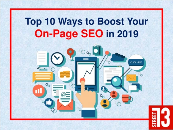 10 Ways to Boost Your On-Page SEO in 2019 | Best SEO Agency London