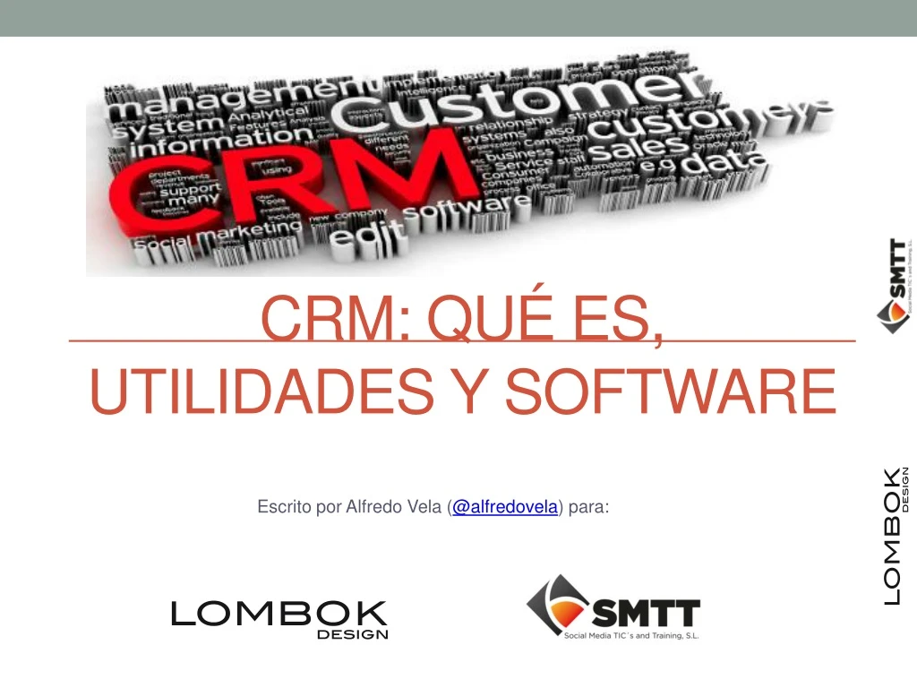 crm qu es utilidades y software escrito