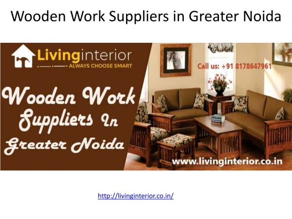 Wooden Work Suppliers in Noida