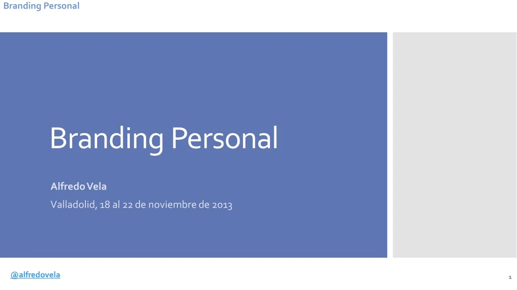 branding personal