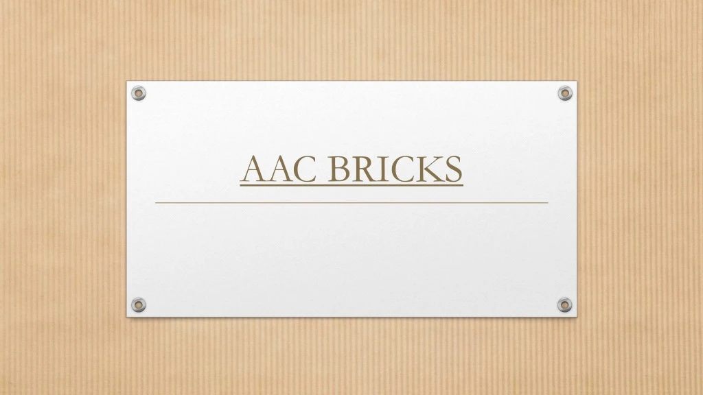 aac bricks