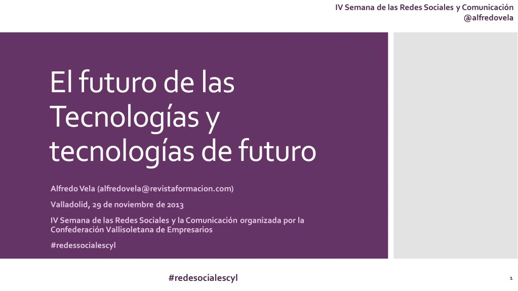 iv semana de las redes sociales y comunicaci n