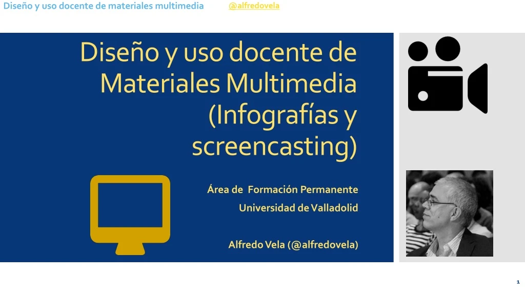 dise o y uso docente de materiales multimedia