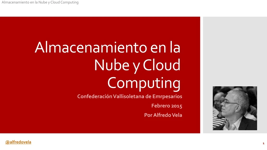 almacenamiento en la nube y cloud computing