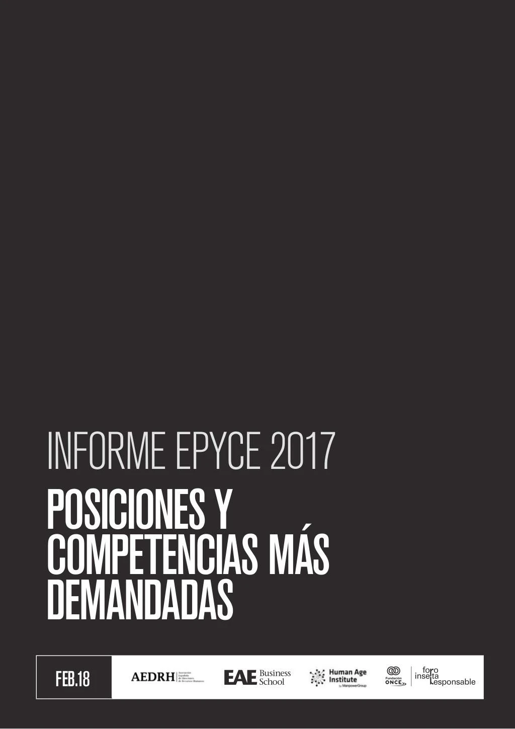 informe sobre posiciones y competencias m s demandadas epyce 2017