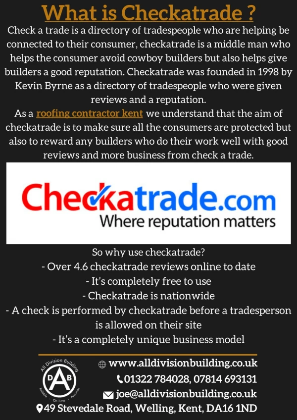 What is Checkatrade?