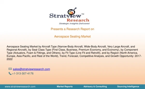 Aerospace Seating Market | Forecast upto 2024