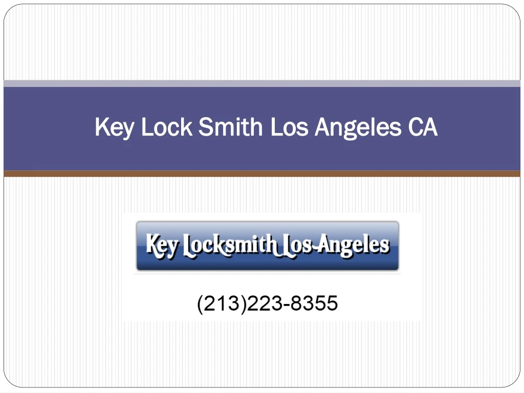 key lock smith los angeles ca