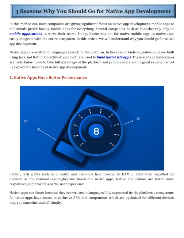 in this mobile era most companies are giving