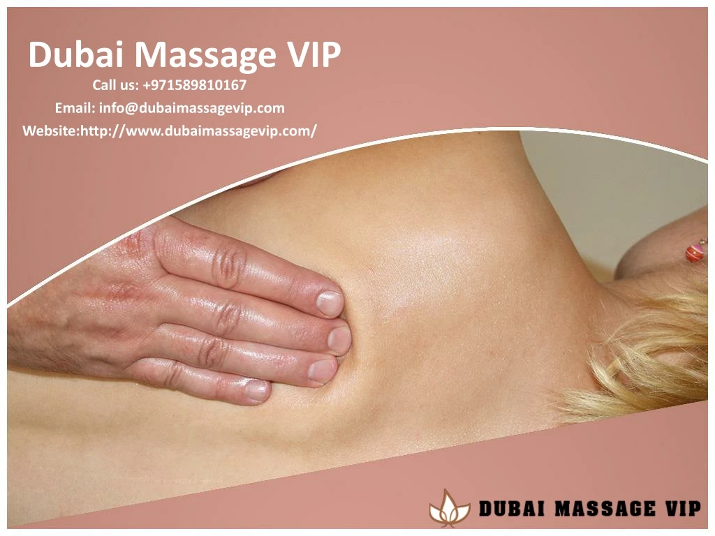 dubai massage vip