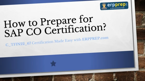 Latest Questions Answers and Preparation Tips for SAP Co Certification.